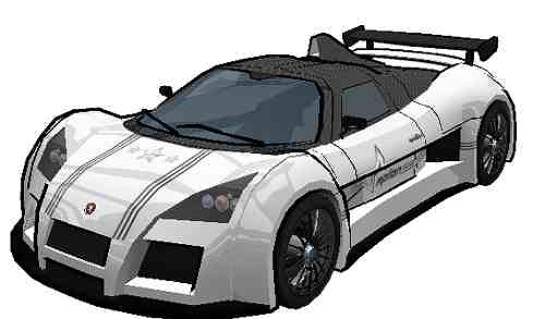 画像ギャラリー No.002のサムネイル画像 / 「ドリフトシティ・エボリューション」,3つのタイプを持つ新車“APOLLON”が登場。“VenomR”が獲得できる福袋の販売も