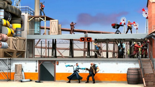 画像集#002のサムネイル/「Team Fortress 2」の素材で作ったムービー「Dance Fortress 2」が話題に。制作者は「Fable III」の開発にも関わったアニメーター