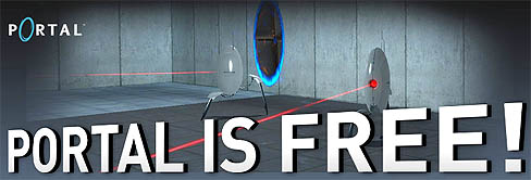 画像ギャラリー No.001のサムネイル画像 / Valve,名作パズルゲーム「Portal」が5月24日まで無料でプレイ可能。誰でも壁に穴ボコを開けるチャンスが到来