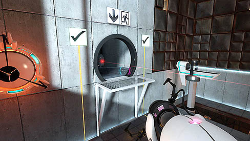 画像ギャラリー No.002のサムネイル画像 / Valve,名作パズルゲーム「Portal」が5月24日まで無料でプレイ可能。誰でも壁に穴ボコを開けるチャンスが到来