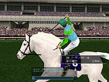 画像集#005のサムネイル/「Gallop Racer ONLINE」で,Lievoイメージガールと遊べるイベント