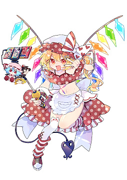 画像ギャラリー No.003のサムネイル画像 / 「インターネットサバイバーサバイバーズ」，Steamで配信開始。配信者になったフランドールが視聴者を増やしながら生き残るローグライト