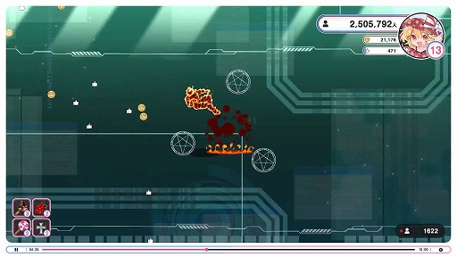 画像ギャラリー No.006のサムネイル画像 / 「インターネットサバイバーサバイバーズ」,Steamで配信開始。配信者になったフランドールが視聴者を増やしながら生き残るローグライト