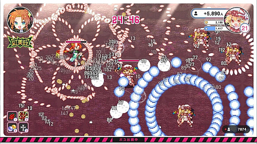 画像ギャラリー No.011のサムネイル画像 / 「インターネットサバイバーサバイバーズ」,Steamで配信開始。配信者になったフランドールが視聴者を増やしながら生き残るローグライト