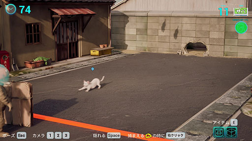 画像ギャラリー No.002のサムネイル画像 / 「キャットニャーティレーション」,Steamで無料配信を開始。魚の頭を持つ宇宙人になり,ネコのデータ収集に挑もう