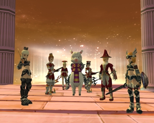 画像ギャラリー No.004のサムネイル画像 / 「ルーセントハート×pixiv イラストコンテスト」開催，「アルパカ」の騎乗ペットも登場