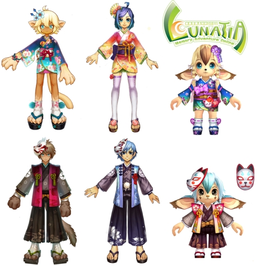 画像ギャラリー No.002のサムネイル画像 / 「ルナティア」に夏が来た! 期間限定,新夏祭りコスチューム公開