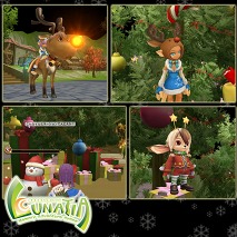 画像ギャラリー No.003のサムネイル画像 / 「ルナティア」,街に巨大なツリー出現。みんなで飾りつけを行おう