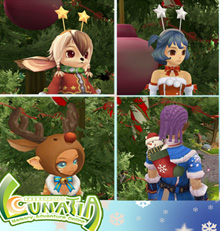 画像ギャラリー No.004のサムネイル画像 / 「ルナティア」,街に巨大なツリー出現。みんなで飾りつけを行おう