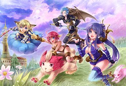 Pr 春のオンラインゲーム特集 ルナティアプラス 可愛いキャラクターとキュートなペットのmmorpg