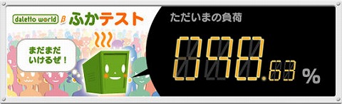 画像集#004のサムネイル/「ダレットワールド」,ログイン負荷でサーバーを落とそう