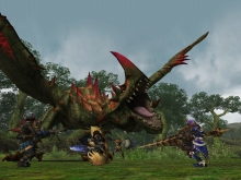 画像集#002のサムネイル/「MHF」,2008年内に新モンスターや新フィールドを実装予定。今週の配信クエストは棘竜から金銀火竜,老山龍まで大豊作