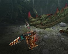 画像ギャラリー No.007のサムネイル画像 / 多彩な武器で狩れ! 「モンスターハンター フロンティア オンライン」オリジナルの特殊リーチ武器,SP武器,剛種武器,秘伝書に注目