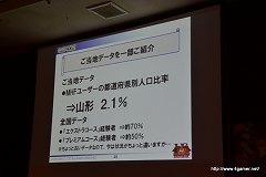 画像ギャラリー No.049のサムネイル画像 / 「MHF」オフラインイベント,「VS.クエスト チャンピオントーナメント in Summer 2011」山形大会のレポートを掲載。肉質調整の“体験会”を8月上旬に東京/大阪で実施予定