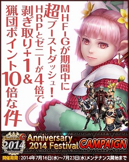 画像ギャラリー No.018のサムネイル画像 / 「モンスターハンター フロンティアG」第19回極限征伐戦「7周年特別版」実施