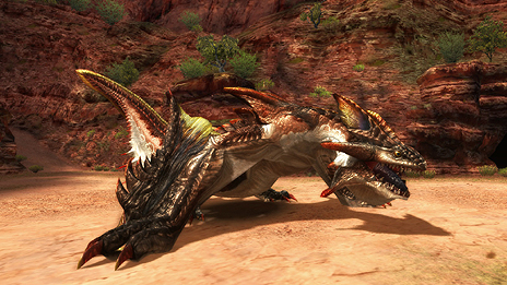 画像ギャラリー No.030のサムネイル画像 / 「MHF-G」のG6アップデートで登場する新モンスターは音を奏でる“創音竜”こと「ポボルバルム」に。ポボルバルムとHigh Grade Editionの動画も公開