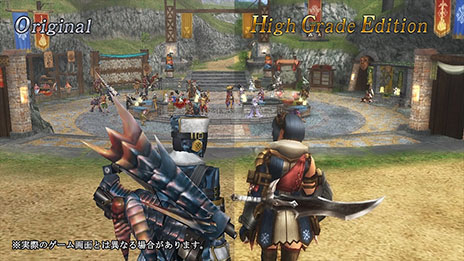 画像ギャラリー No.001のサムネイル画像 / 「MHF-G High Grade Edition」の特設サイトで,グラフィックスの向上が一目瞭然なプロモーションムービー第2弾が公開に