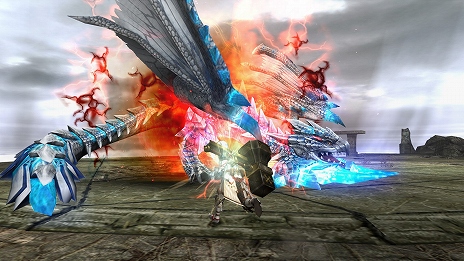 画像ギャラリー No.008のサムネイル画像 / 「モンスターハンター フロンティアG」,超越秘儀中に繰り出せる大技「六華閃舞」のムービーが公開