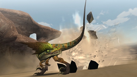 画像ギャラリー No.016のサムネイル画像 / 「モンスターハンター フロンティアG」,超越秘儀中に繰り出せる大技「六華閃舞」のムービーが公開