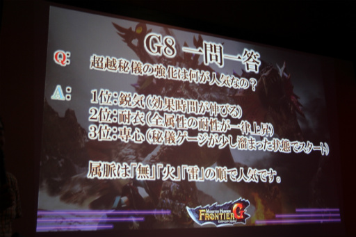 画像ギャラリー No.025のサムネイル画像 / 「モンスターハンター フロンティアG」の「公認ネットカフェ全国ツアー in 千葉」が開催。10月に「ブラキディオス」の実装が明らかに