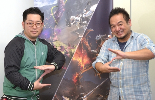 画像ギャラリー No.002のサムネイル画像 / 「モンスターハンター フロンティアZ」開幕&PS4版サービス開始を記念して,宮下輝樹氏と今村謙介氏に10年目の意気込みを聞いてきた