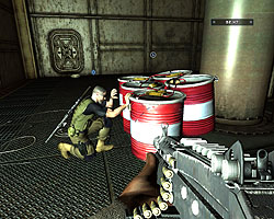 画像集#008のサムネイル/コンビで困難を乗り越えろ! FPS「ダブルクラッチ」のスクリーンショット集を掲載