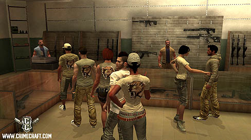 画像集#001のサムネイル/クライムMMO「CrimeCraft」は,米家電量販店Best Buyで独占販売