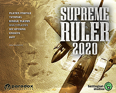 画像集#001のサムネイル/本格派近未来ストラテジー「Supreme Ruler 2020」のデモ版を掲載