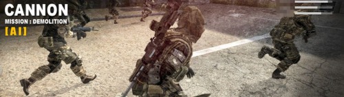 ���������꡼ No.001�Υ���ͥ������ / ��Alliance of Valiant Arms�ס����˥ߥå����ο͵��ޥåס�CANNON�ˡ�AI�⡼�ɡɤȡ�FFA�⡼�ɡɤ��ɲá�������Galil MAR�ɤ����