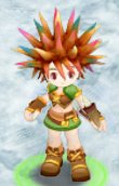 画像ギャラリー No.011のサムネイル画像 / 「ノーステイル」ハロウィンかぼちゃを集めて奇抜な髪形にチェンジ