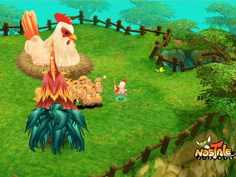 画像ギャラリー No.002のサムネイル画像 / 「NOSTALE」でイースターイベント実施。進化する限定ペットを手に入れよう