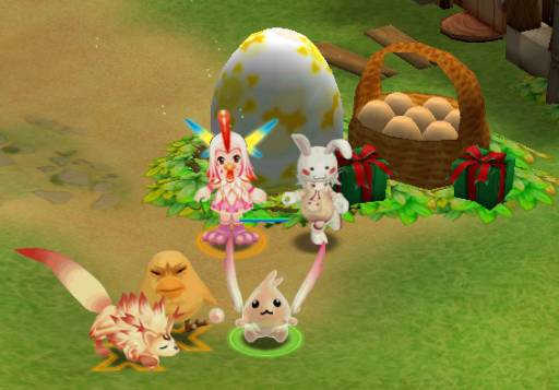 画像ギャラリー No.004のサムネイル画像 / 「NOSTALE」3種の限定ペットが手に入るイースターイベントを明日から開催