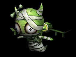 画像ギャラリー No.003のサムネイル画像 / 「エースオンライン」ハロウィンマップが登場。敵を倒せば限定アイテムを獲得