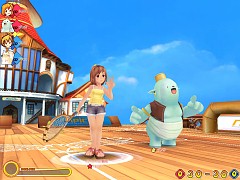 画像集#004のサムネイル/「ファンタテニス」新バトルモン「ブンガ」追加,プティ用ラケットも