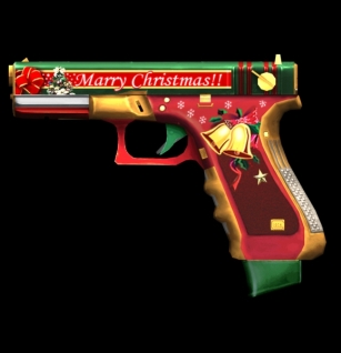 画像ギャラリー No.008のサムネイル画像 / 「クロスファイア」“GLOCK-18-Xmas”などクリスマスカラーの武器3種が登場