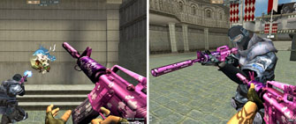 画像ギャラリー No.002のサムネイル画像 / 「クロスファイア」新たな銃「M4A1-S Blossoms」の発売が本日スタート
