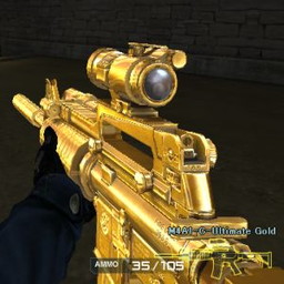 画像ギャラリー No.003のサムネイル画像 / 「クロスファイア」に金メッキ武器を入手できる「Gold Triangleガチャ」が登場