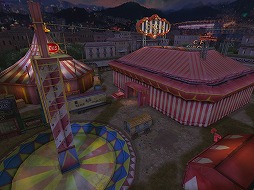 画像ギャラリー No.001のサムネイル画像 / 「クロスファイア」新マップ「Circus」を実装。ホラー特集プレイイベントを実施