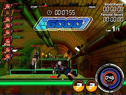 画像ギャラリー No.017のサムネイル画像 / 都市をクールに駆け抜けよう。ハンビットユビキタスエンターテインメント,フリーランニングアクション「FREEJACK」のメディア向け体験会を開催