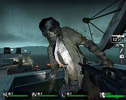 画像集#016のサムネイル/ゾンビで溢れる町に生き残った4人の男女の運命は？ Valveの新作FPS「Left 4 Dead」のレビューを掲載