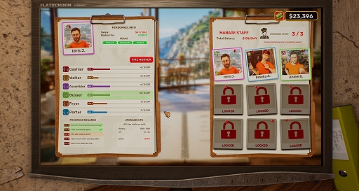 画像ギャラリー No.004のサムネイル画像 / 最大6人協力ピザ屋経営シム「Pizza House Simulator」，配信開始。作業を効率化し，レストランが混乱に陥る前にお客を満足させよう
