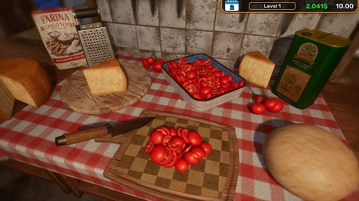 画像ギャラリー No.005のサムネイル画像 / 最大6人協力ピザ屋経営シム「Pizza House Simulator」，配信開始。作業を効率化し，レストランが混乱に陥る前にお客を満足させよう