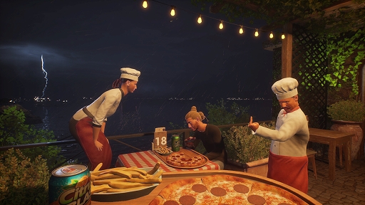 画像ギャラリー No.007のサムネイル画像 / 最大6人協力ピザ屋経営シム「Pizza House Simulator」，配信開始。作業を効率化し，レストランが混乱に陥る前にお客を満足させよう