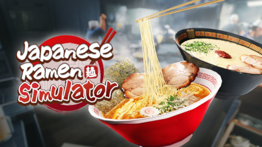 画像ギャラリー No.001のサムネイル画像 / 最大6人で遊べるラーメン店経営シム「Japanese Ramen Simulator」，早期アクセス版を9月にリリース。泥棒や火災には手裏剣や消火器で対処する