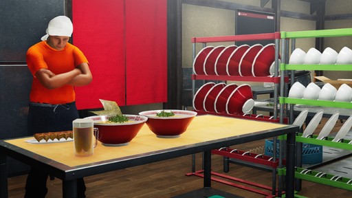 画像ギャラリー No.014のサムネイル画像 / ラーメン店シム「Japanese Ramen Simulator」,販売本数10万本を突破。唐揚げや屋台ラーメンの追加を予定するロードマップも公開