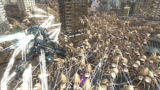 画像ギャラリー No.011のサムネイル画像 / PS5用ソフト「地球防衛軍6.2 INVADERS FROM ANOTHER WORLD」，2027年内にリリース。敵の増量や武器の改造など新要素を追加したパワーアップ改変版
