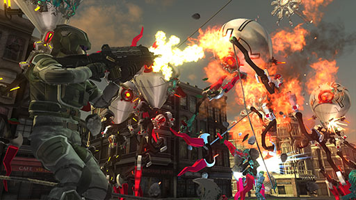 画像ギャラリー No.017のサムネイル画像 / PS5用ソフト「地球防衛軍6.2 INVADERS FROM ANOTHER WORLD」,2027年内にリリース。敵の増量や武器の改造など新要素を追加したパワーアップ改変版