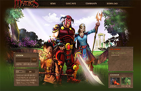 画像集#001のサムネイル/FlagshipのRPG「Mythos」は,T3 Entertainmentが開発中