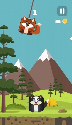 画像ギャラリー No.002のサムネイル画像 / 「つみあげアニマル」がYahoo!ゲームの「かんたんゲーム」で配信開始