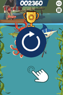 画像ギャラリー No.006のサムネイル画像 / Yahoo!ゲーム かんたんゲームで「ぶらり魚釣り」が配信開始